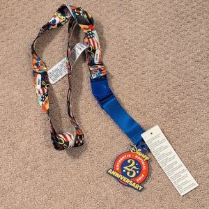 Disney 25th Anniversary Pin Collector's Lanyard NWT